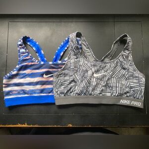BUNDLE 2 Nike Dri-Fit Swoosh Sports Bras